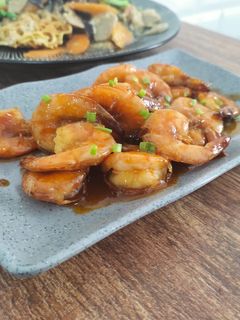 Foto resep Udang bakar madu (chef Devina)