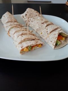 Une photo de Wrap végétarien