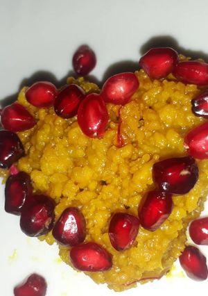 आनार मिल्क केक (Pomegranate milkcake recipe in hindi) रेसिपी मुख्य फोटो
