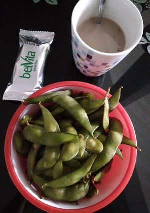 Foto resep Kacang rebus edamame