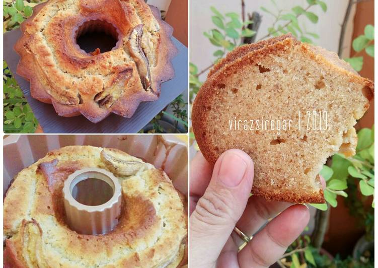 Resep Bolu pisang kampung (tanpa mixer dan sangat lembut) Anti Gagal