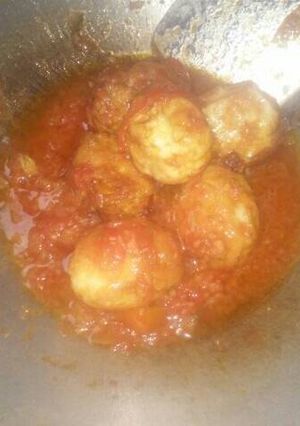 Foto resep Telur balado pedas manis