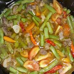 A picture of 19. Asem asem tetelan sapi.