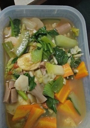 Foto resep Sapo tahu komplit gizi