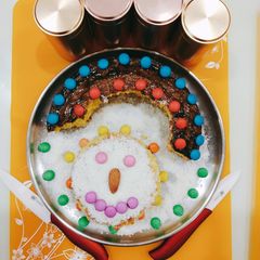 A picture of Almond Moon Cake.