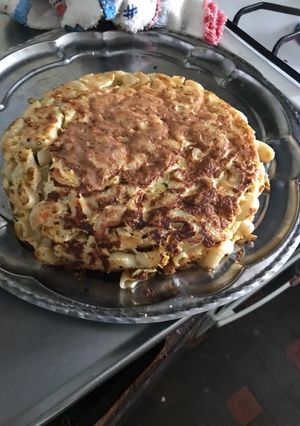 Una foto de Tortilla de fideos