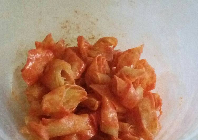 Keripik kulpi (kulit lumpia)