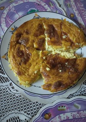 Una foto de Torta de choclo (chipaguazú)