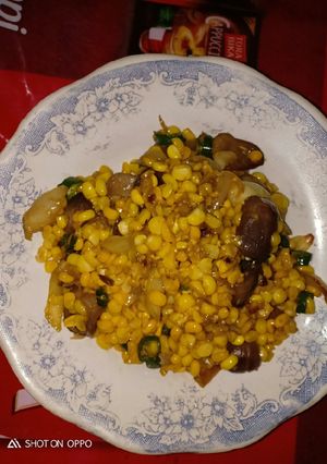 Foto resep Tumis jagung jamur