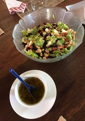 Una foto de Vinagreta para ensalada