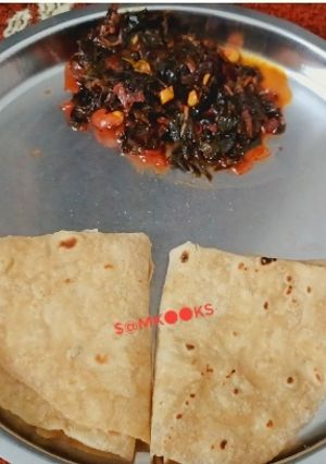 A picture of Laal Saag Veggie.