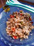 Insalata riso e lenticchie
