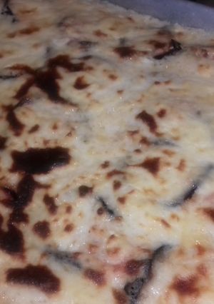 صورة لوصفة غراتان البطاطا 🍟 والباذنجان 🍆