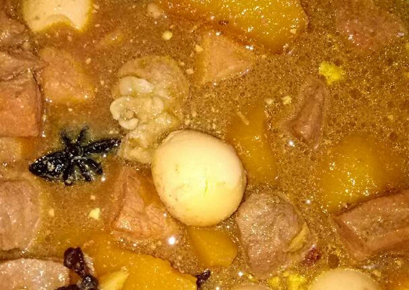 Babi Masak Kecap (Non Halal Chinese Food)