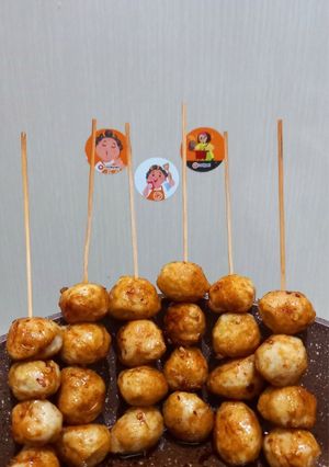 Foto resep Bakso Ayam Bakar