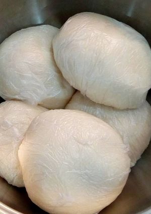 A picture of Pounded yam.