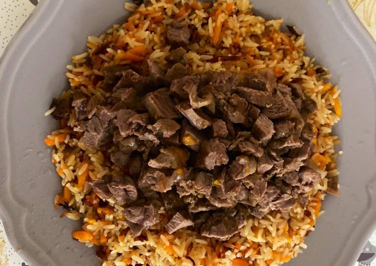 Uyghur regular homemade Pilaf(POLO)