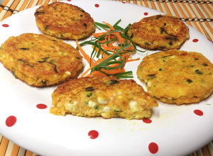 Sárgarépás túrófelhő 🌤️ recept fotója