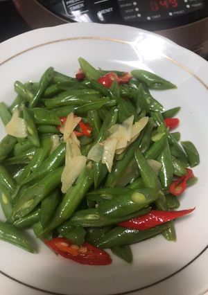 Foto resep Tumis buncis sederhana