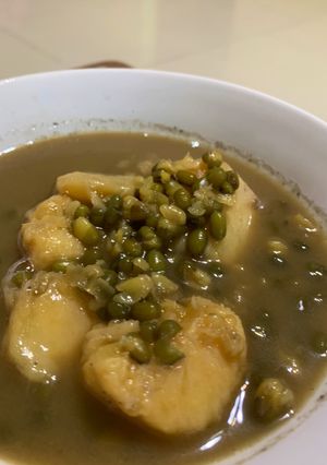 Foto resep Kolak kacang hijau tape singkong