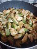 Tumis Terong Gelatik Udang Pape