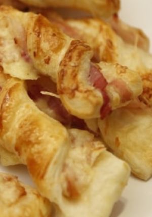 Leveles-baconos csavart recept fotója