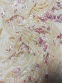 Una foto de Espaguetis carbonara