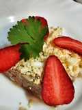 Ensalada de Quinoa con mayonesa de fresas