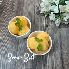 A picture of Muskmelon Sorbet.