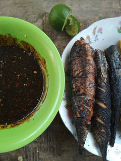 Foto resep Tongkol panggang bumbu kacang