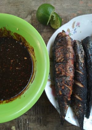 Foto resep Tongkol panggang bumbu kacang