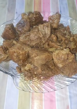 A picture of Namkeen boti.