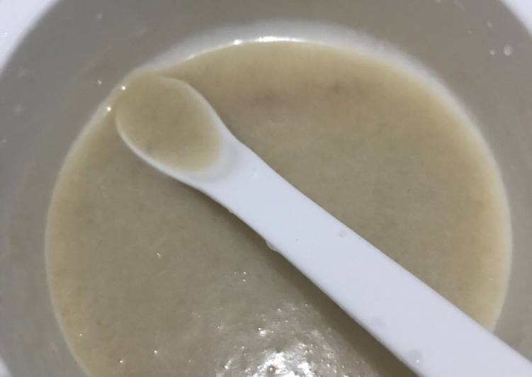 Bumbu Snack MPASI 6 bulan : Puree pisang asip | Cara Buat Snack MPASI 6 bulan : Puree pisang asip Yang Paling Enak