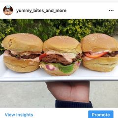 A picture of Beef burger.