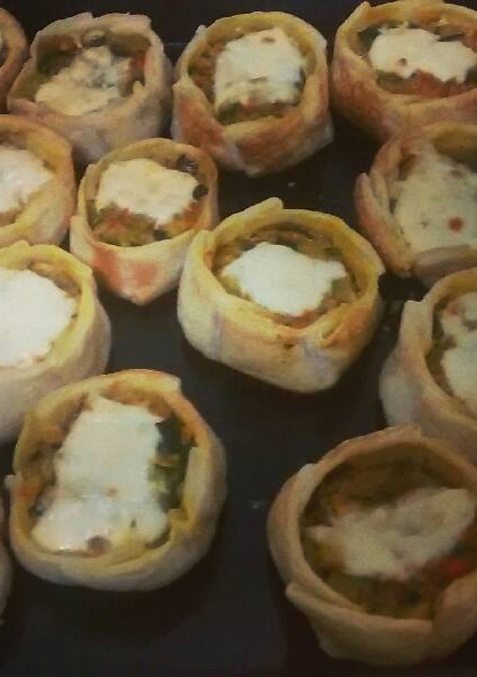 Una foto de Relleno de zapallito para canastitas