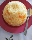 Γιορτινό ρύζι σπυρωτό με καρότο και σαφράν