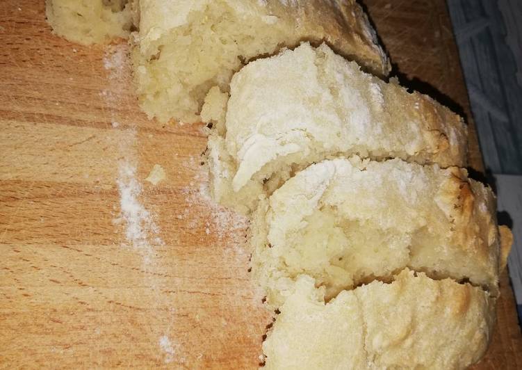 Recipe of Quick Pane veloce #homemade 🥖🥖 😋