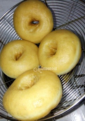 Foto resep Donat Empuk menul tanpa kentang tanpa bread improver