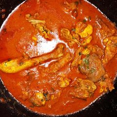 A picture of Chicken masala.