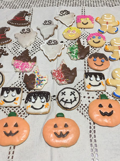 Una foto de Galletitas de Halloween de vainilla