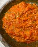 Sambal terasi untuk pecel lele/ayam
