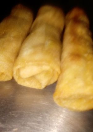 A picture of Spring rolls.