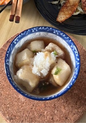 Foto resep Agedashi tofu