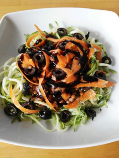 Una foto de Ensalada de lentejas y calabacín