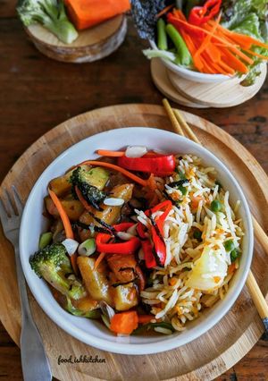 A picture of Veg Fried Rice.