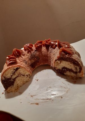 Una foto de Torta Marmoleada