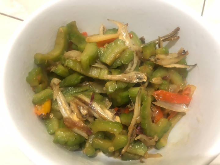 Resep Tumis pare teri pedas Anti Gagal