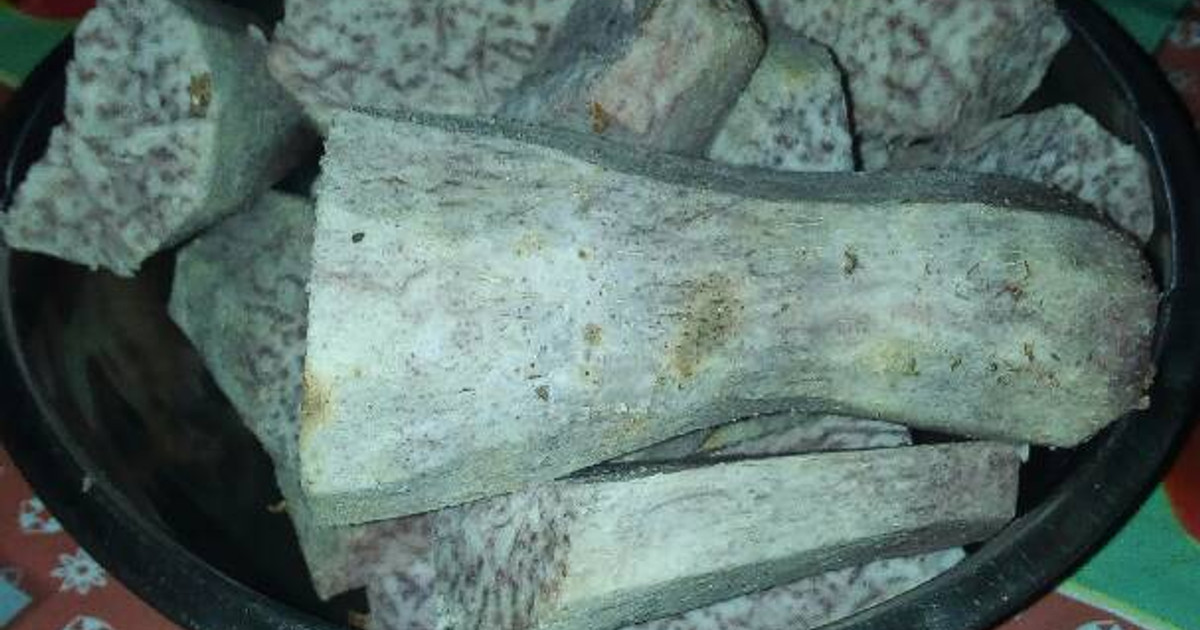 Boiled Arrowroot Recipe by Carolina Fyzer Yassin - Cookpad