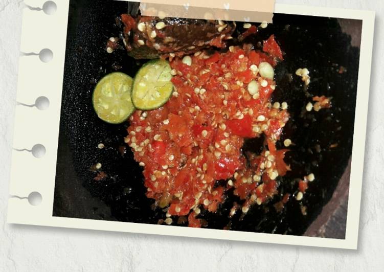 12. Sambal jeruk