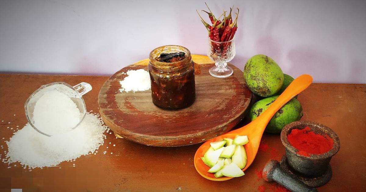 Sweet and sour mango pickle Recipe by Ankita Mazumder Cookpad